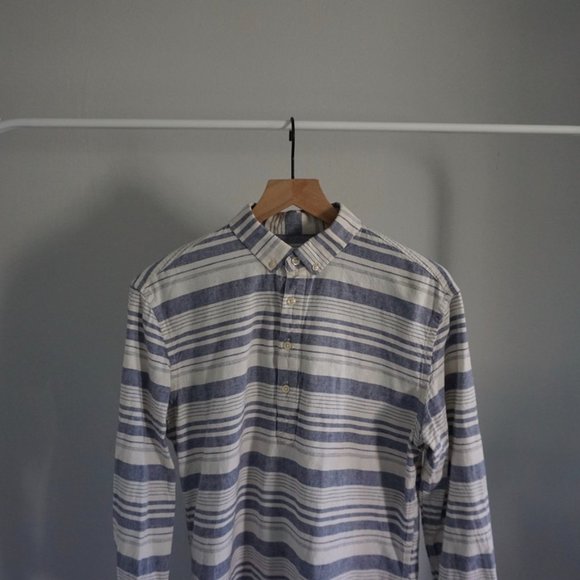 Frank and Oak half button shirt - Picture 2 of 7